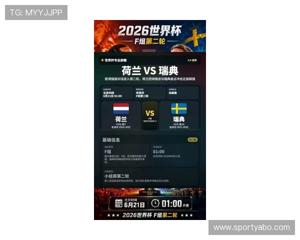 2026年世界杯荷兰VS瑞典比赛海报设计趋势与视觉效果提升策略